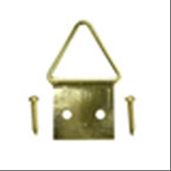 Hillman OOK Brass-Plated Ring Hanger 5 lb 2 pk