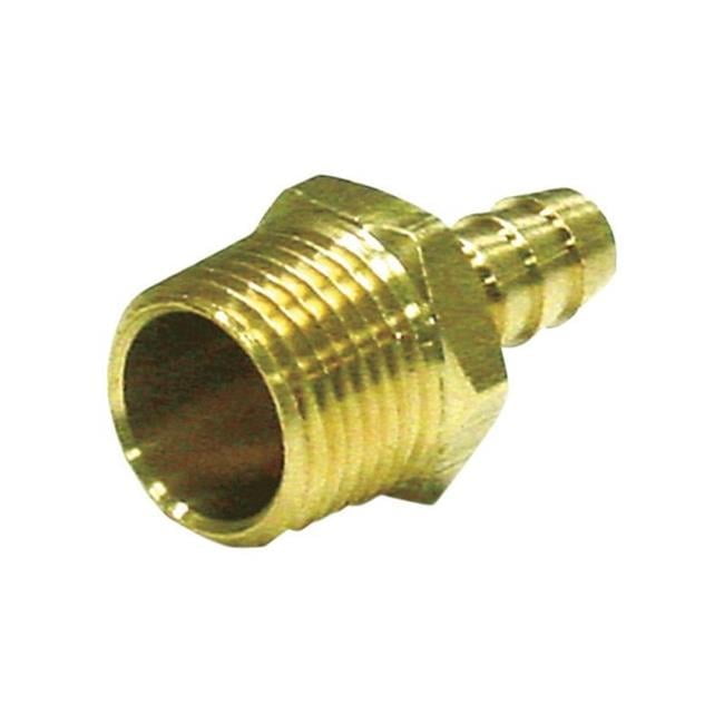 JMF Company Brass 3/8 in. D X 3/4 in. D Adapter 1 pk