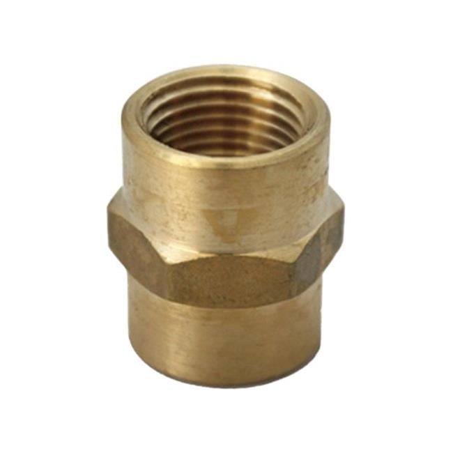 JMF Company 1/2 in. FPT X 1/8 in. D FPT Brass Reducing Coupling