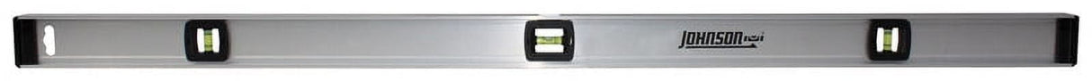 Johnson 48 in. Aluminum I-Beam Level 3 vial