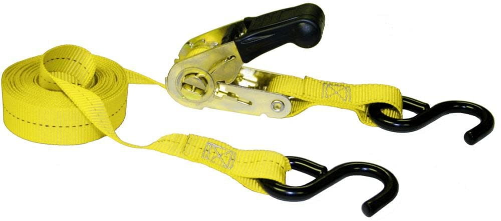 Keeper 1 in. W X 15 ft. L Orange Tie Down Strap 500 lb 4 pk