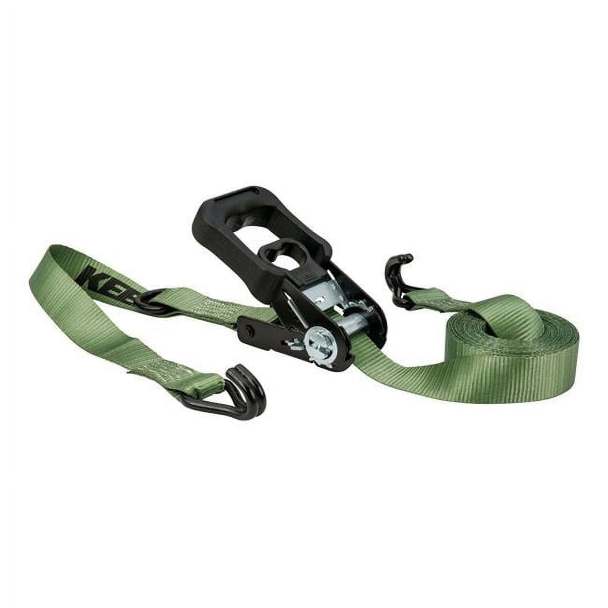 Keeper 1.25 in. W X 12 ft. L Green Ratchet Tie Down Strap 1000 lb 1 pk