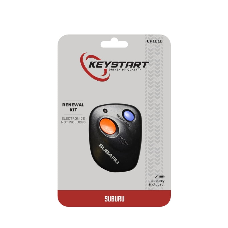 KeyStart Renewal KitAdvanced Remote Automotive Key FOB Shell CP161 Single For Subaru/BMW