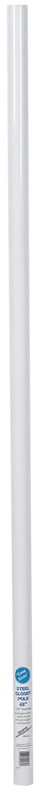 John Sterling 48 in. L X 1-1/4 in. D Powder Coated Steel Closet Rod