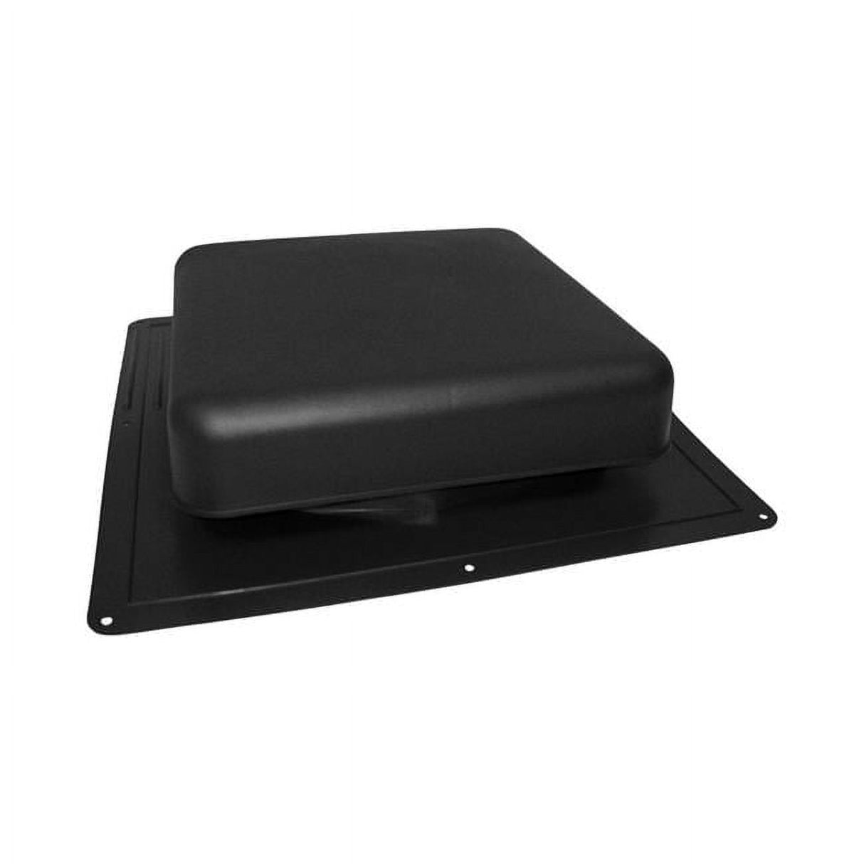 Master Flow 4 in. H X 18 in. W X 18.5 in. L Black Resin Roof Vent
