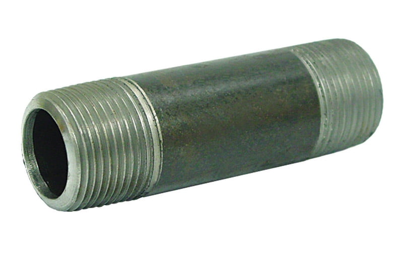 STZ Industries 1-1/4 in. MIP each X 1-1/4 in. D MIP Galvanized Steel 8 in. L Nipple