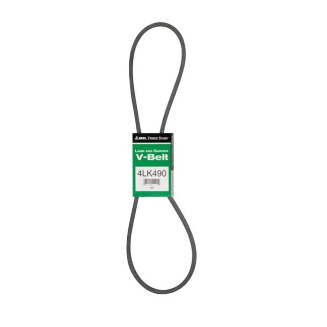 Mitsuboshi Super KB 4LK490 V-Belt 0.5 in. W X 49 in. L For Riding Mowers