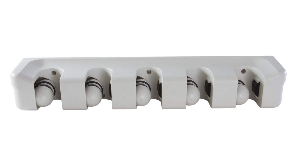 Evri Magic Holder 3-1/8 in. H X 2-1/2 in. W X 17-1/2 in. L White Mop Holder