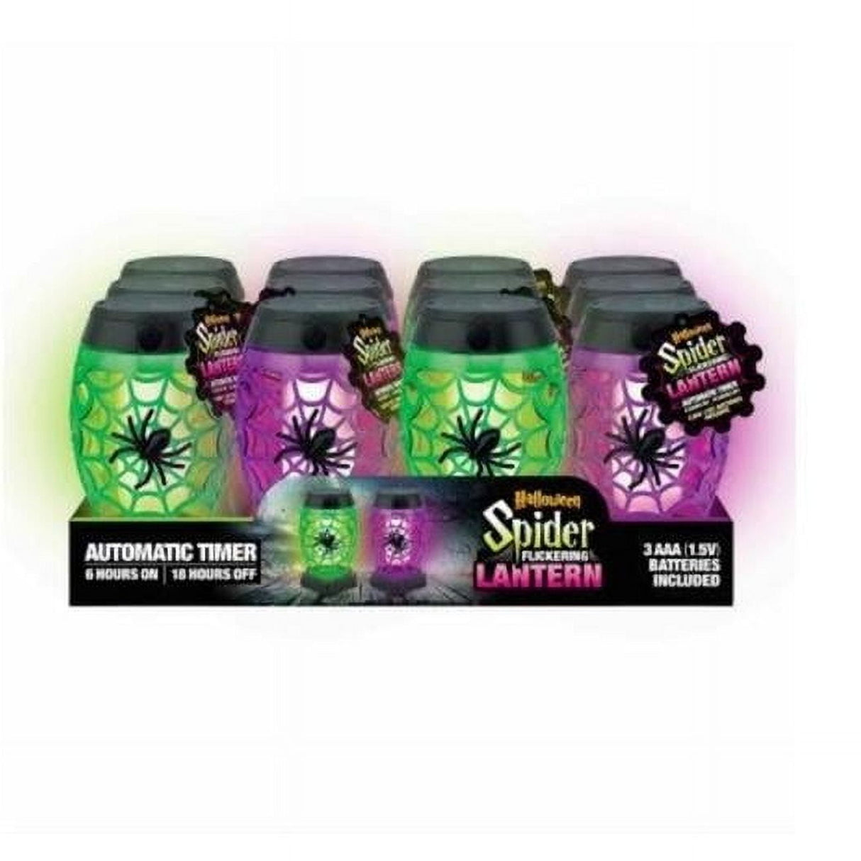 Magic Seasons Assorted Lantern Halloween Decor