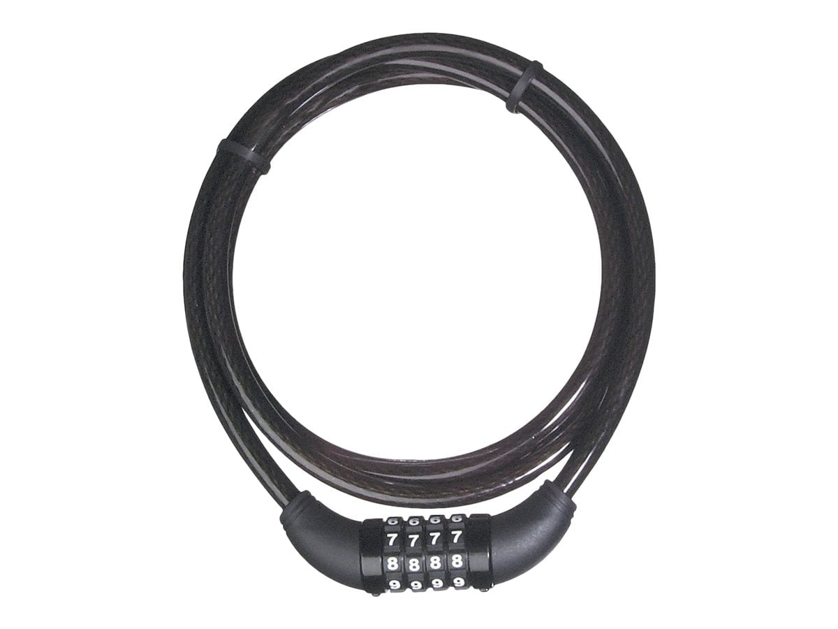 Master Lock 3/8 in. W X 5 ft. L Steel 4-Dial Combination Locking Cable
