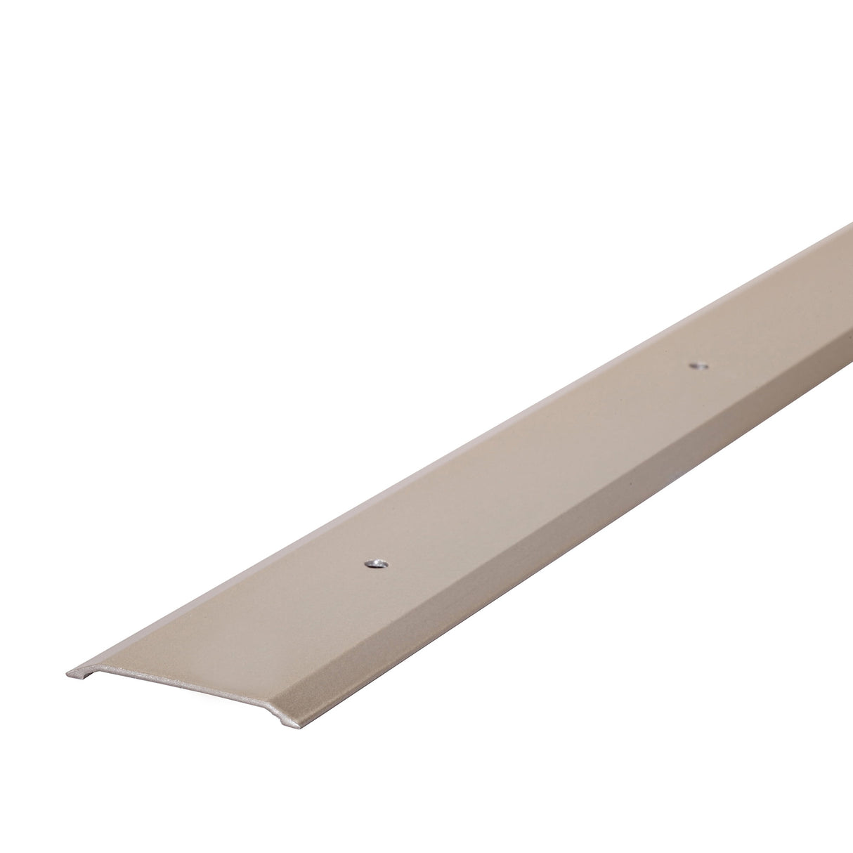 M-D 0.13 in. H X 1.75 in. W X 36 in. L Satin Nickel Aluminum Flat Top Threshold Gray