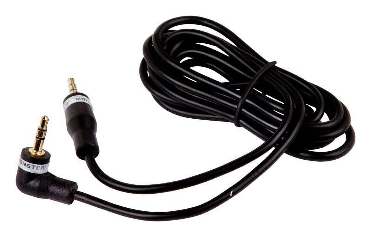 Monster Just Hook It Up 6 ft. L Stereo Plug Cable 3.5 mm