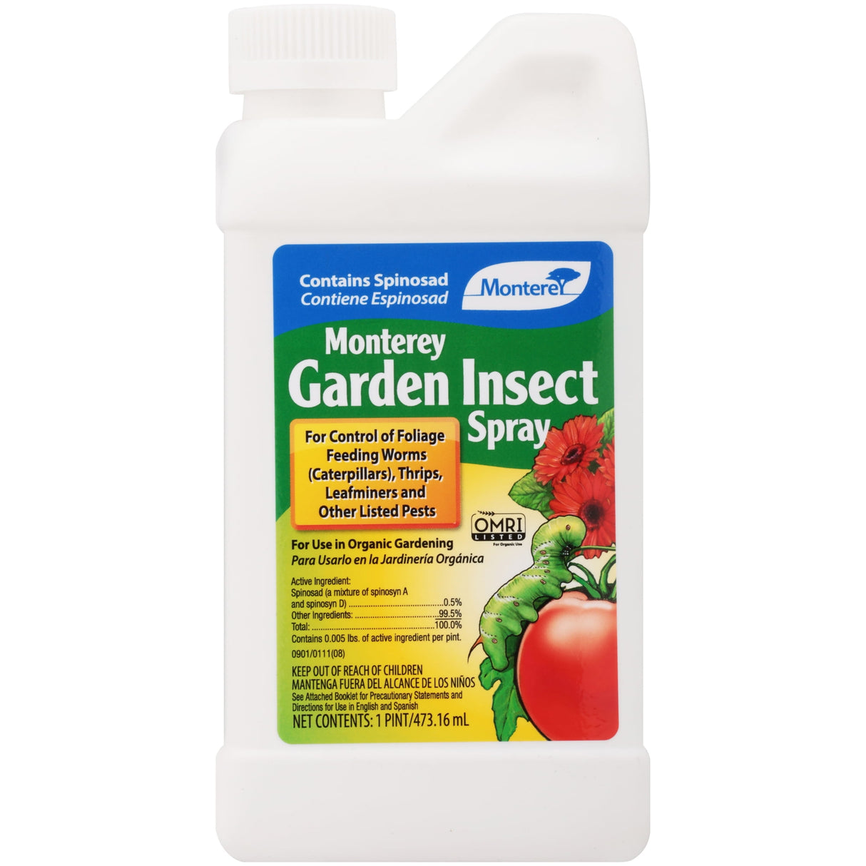 Monterey Organic Insect Killer Liquid Concentrate 1 pt