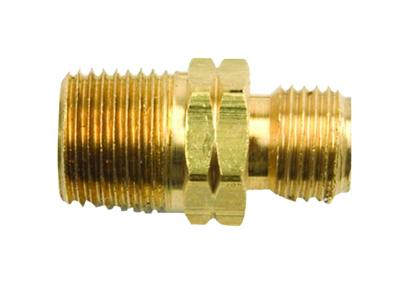 Mr. Heater 3/8 in. D X 9/16 in. D Brass MPT x MPT Propane Fitting