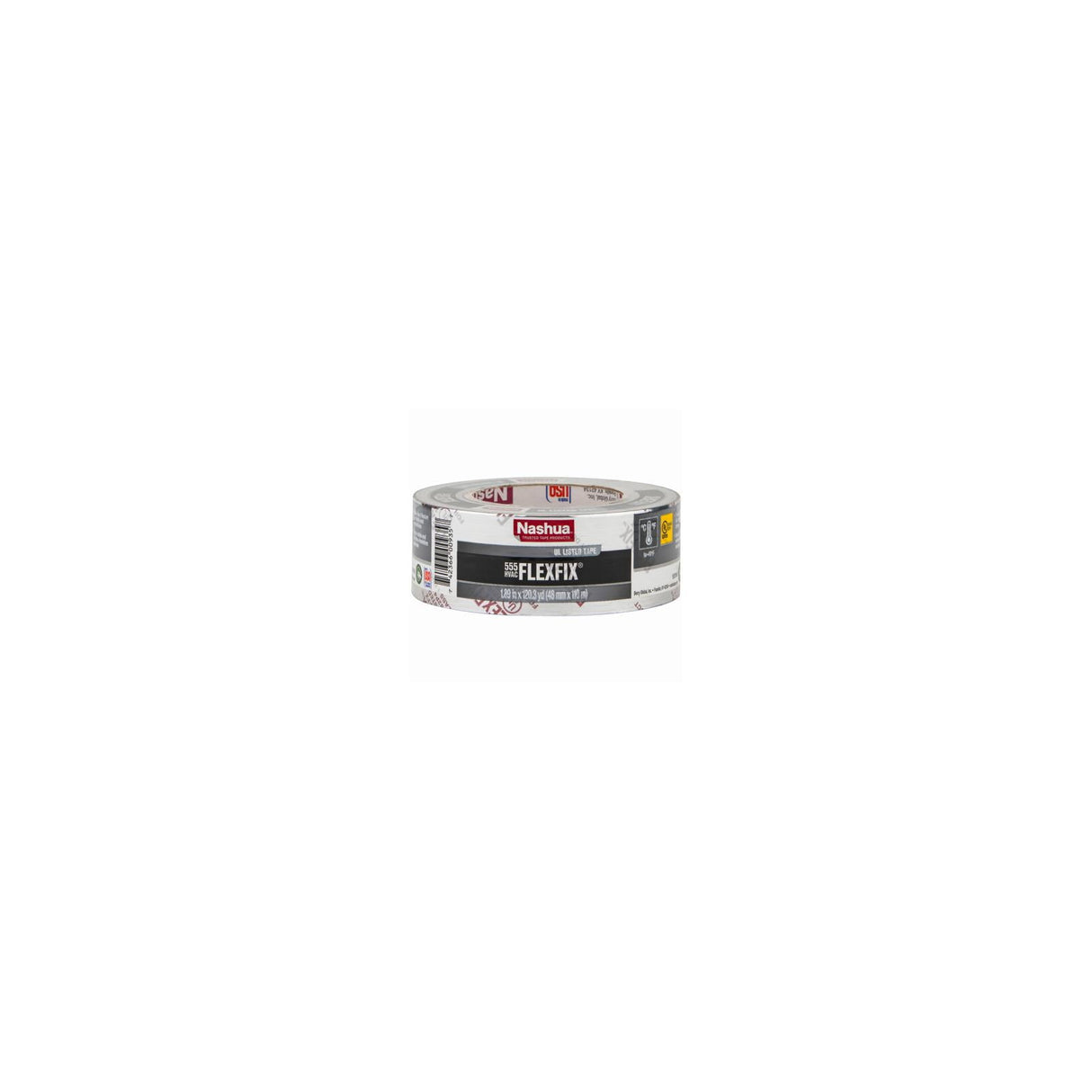 Nashua 1.89 in. W X 120 yd L Black Duct Tape