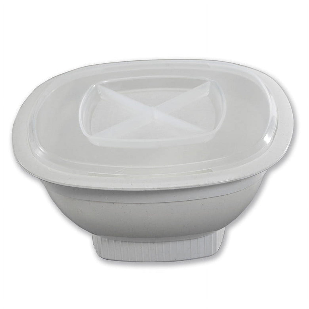 Nordic Ware White Plastic Microwave Popcorn Popper 12 cups