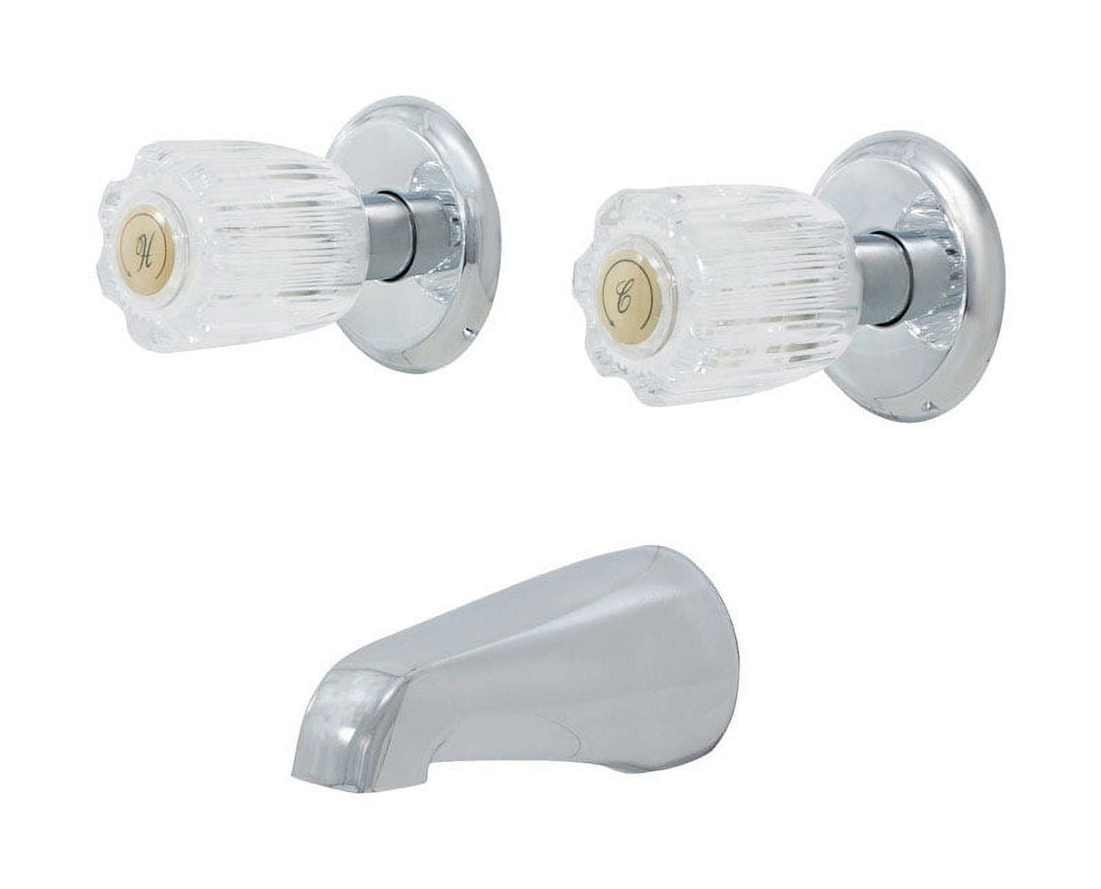 OakBrook 2-Handle Chrome Bath Faucet