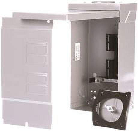 Siemens EQ 125 amps 120/240 V 4 space 8 circuits Surface Mount Main Lug Load Center
