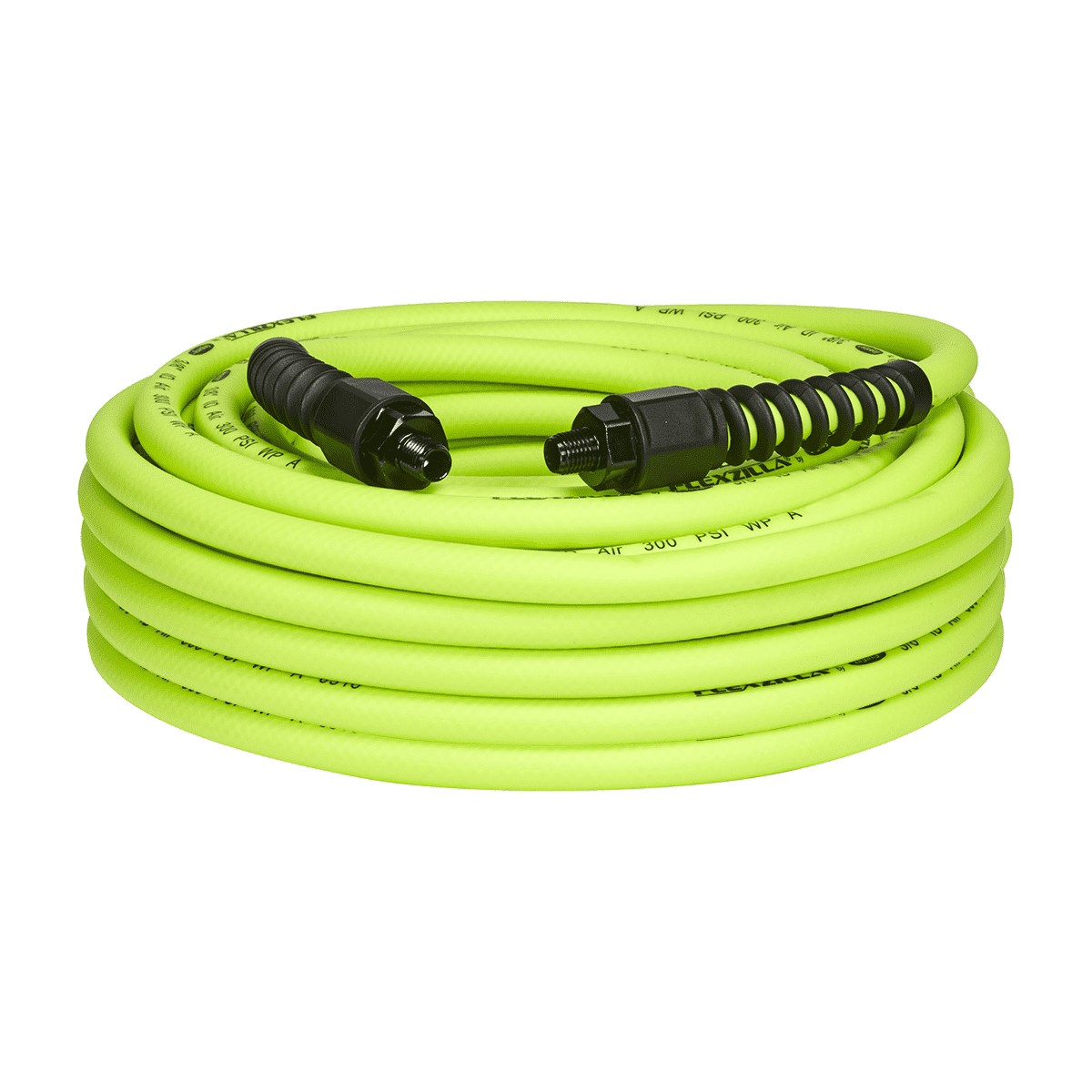 Flexzilla Pro 50 ft. L X 3/8 in. D Hybrid Polymer Air Hose 300 psi Zilla Green