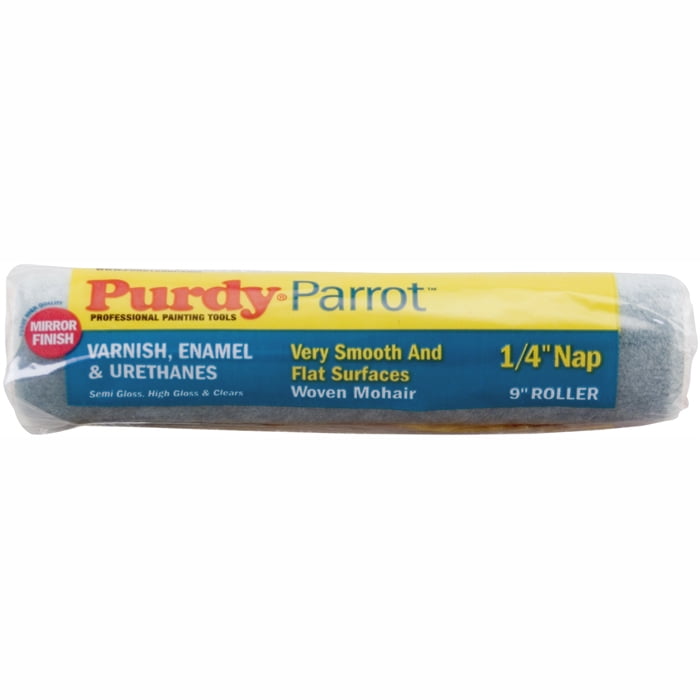 Purdy Parrot Mohair Blend 9 in. W X 1/4 in. Paint Roller Cover 1 pk