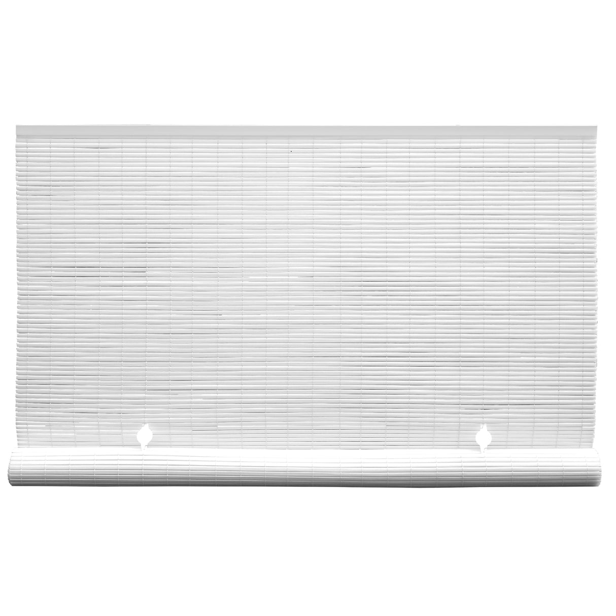 Radiance Vinyl Rollup Shade 36 in. W X 72 in. H White Cordless