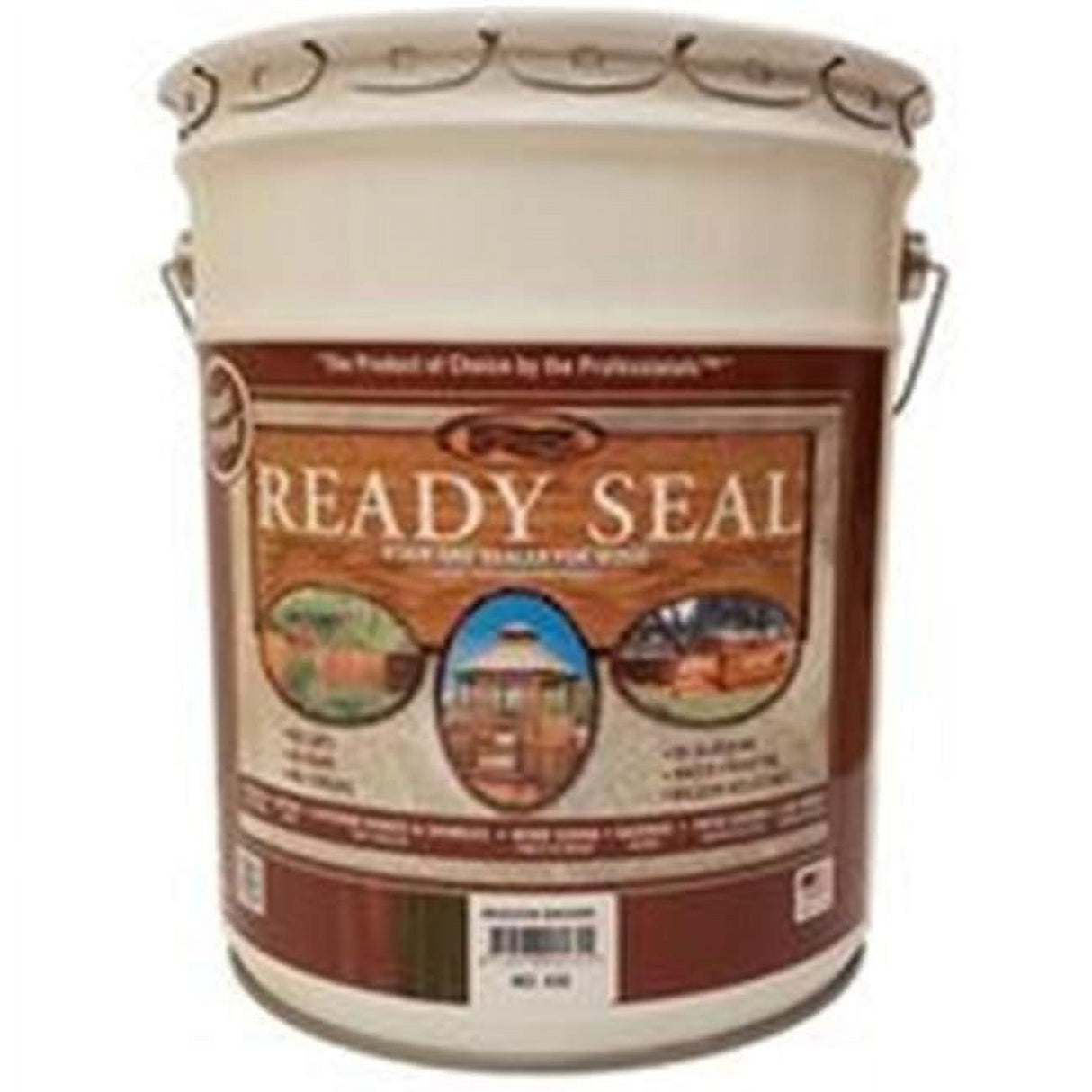 Ready Seal Goof Proof Semi-Transparent Flat Mission Brown Oil-Based Penetrating Wood Stain/Sealer 5