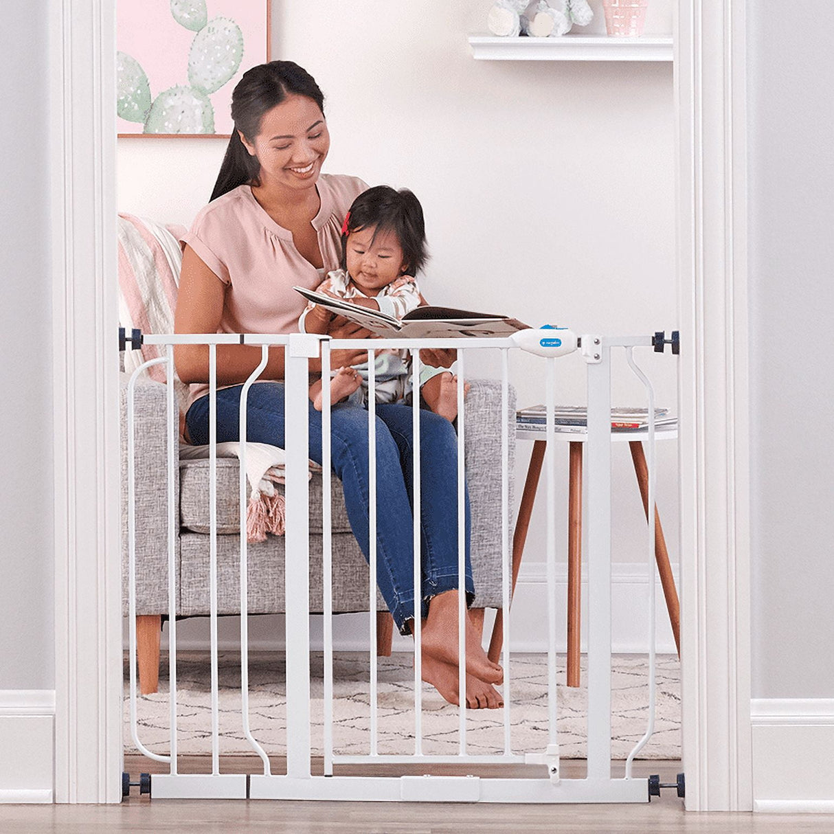 Regalo White Metal Expandable Baby Gate 1 pk