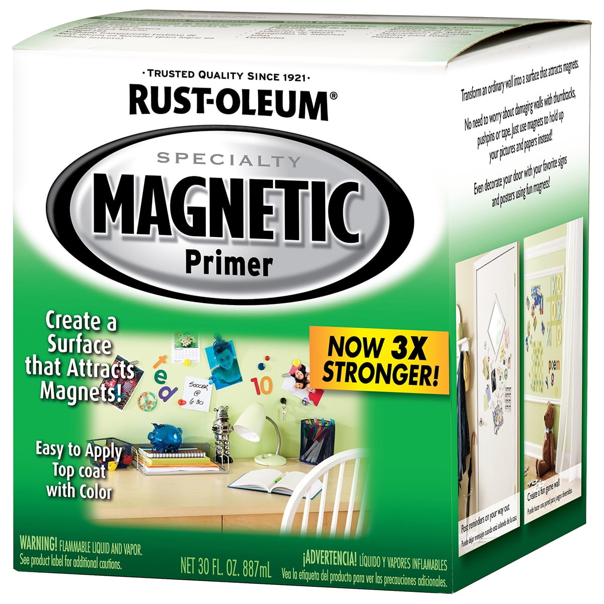 Rust-Oleum Specialty Gray Magnetic Oil-Based Alkyd Primer 30 oz