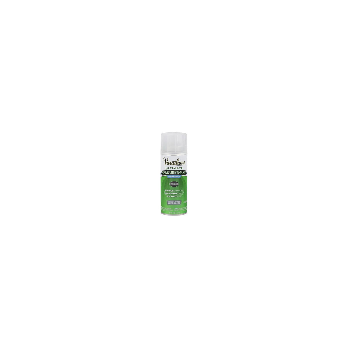 Varathane Ultimate Semi-Gloss Crystal Clear Water-Based Acrylic Modified Urethane Spar Urethane Spra