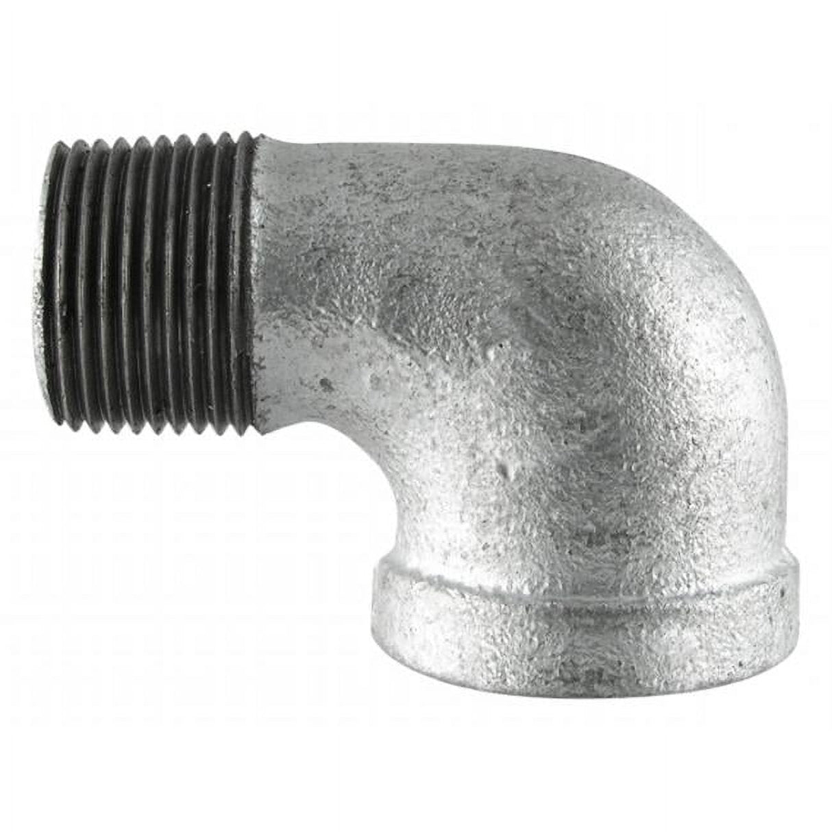 STZ Industries 2 in. FIP each X 2 in. D MIP Galvanized Malleable Iron 90 Degree Street Elbow