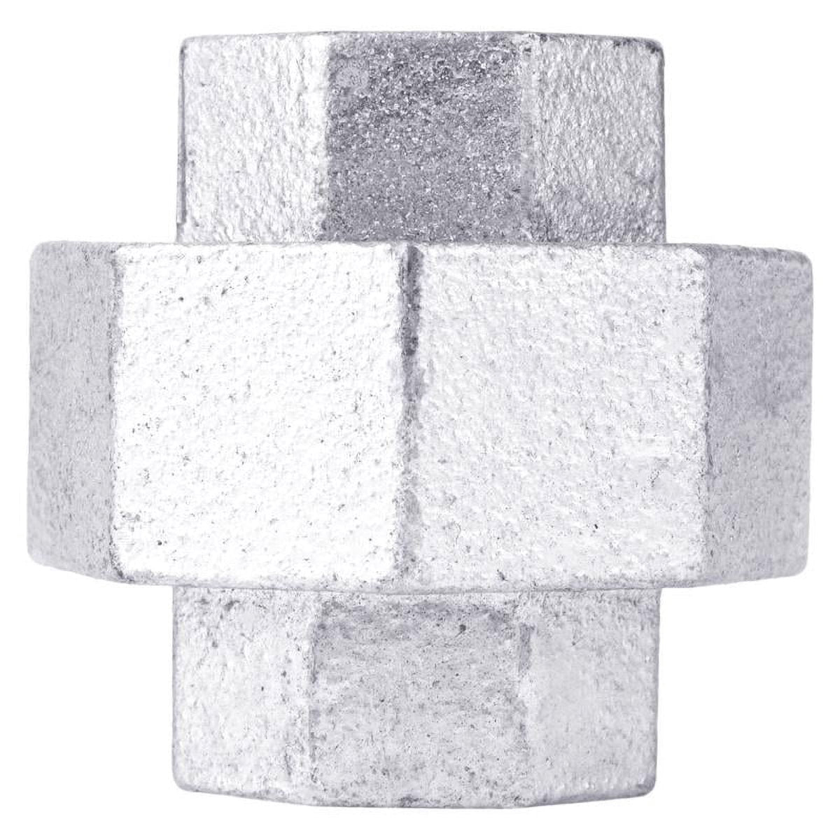STZ Industries 3 in. FIP each X 3 in. D FIP Galvanized Malleable Iron Union