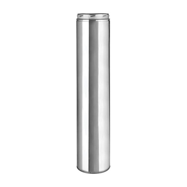 Selkirk Sure-Temp 8 in. D X 24 in. L Stainless Steel Chimney Pipe