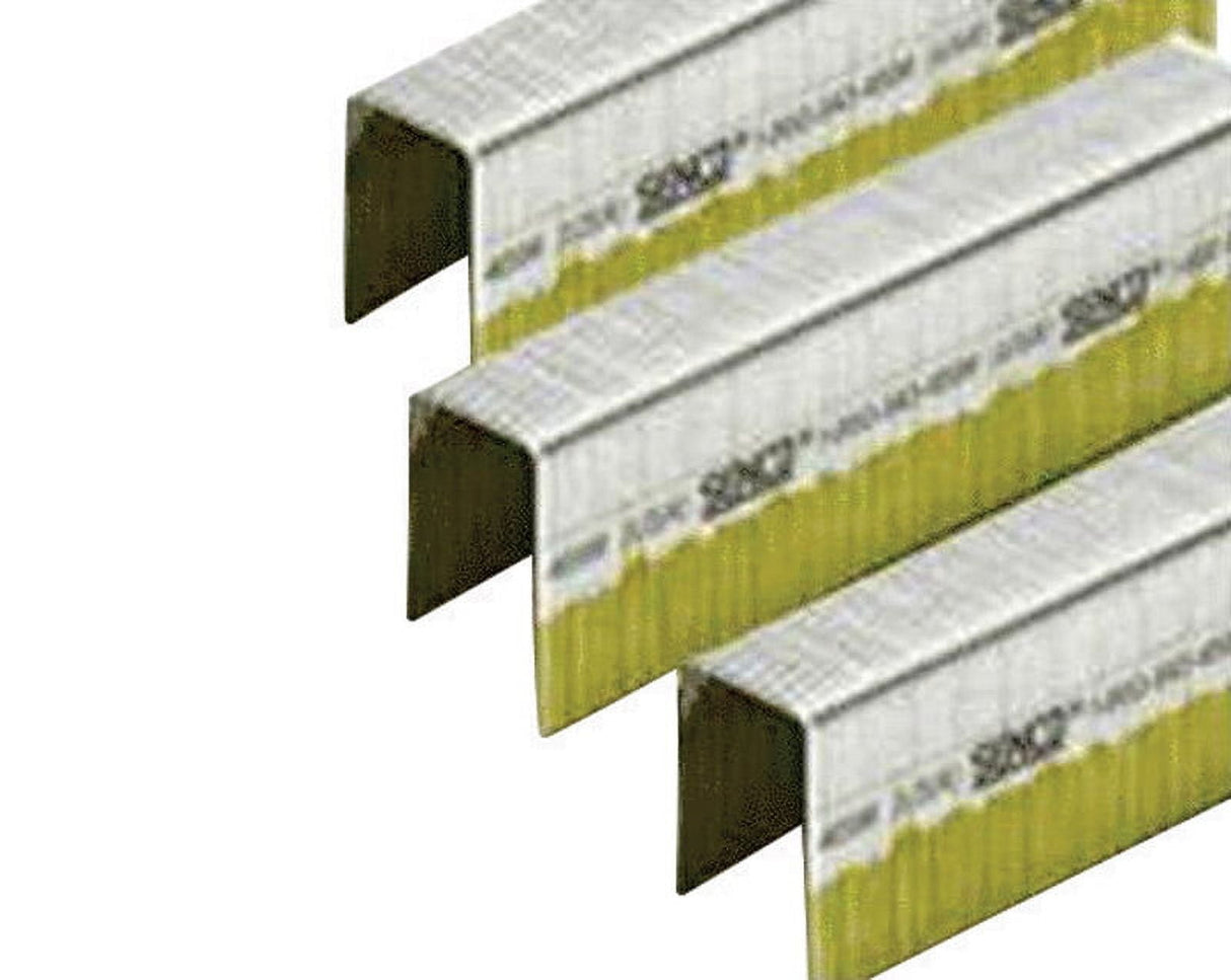 Senco 7/16 in. W X 1-1/2 in. L Stainless Steel Stainless Steel Wire Staples 16 Ga.