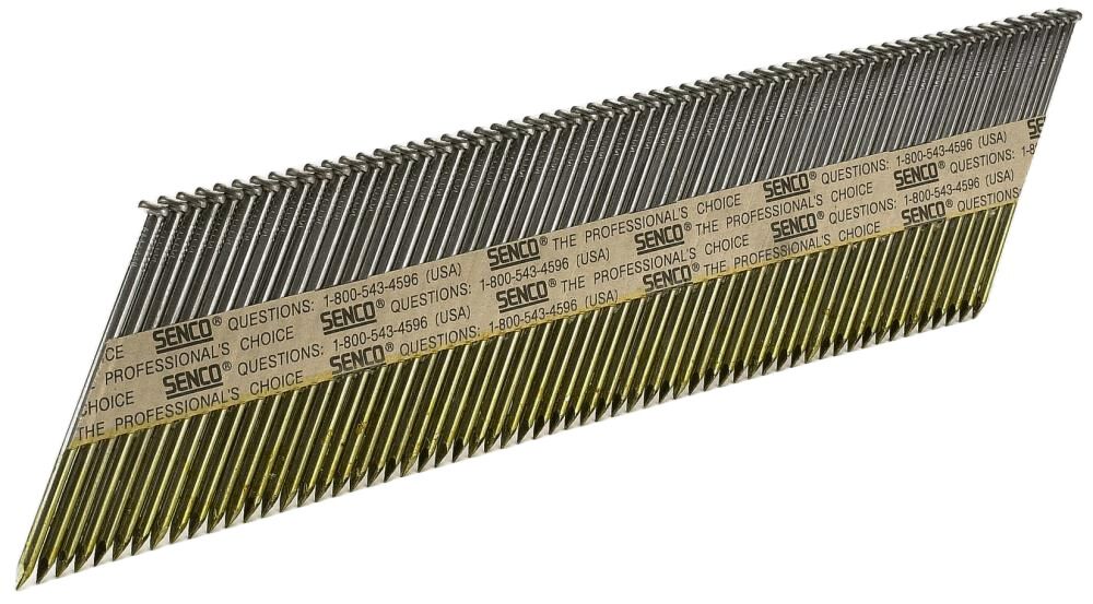 Senco 3-1/4 in. L Angled Strip Bright Framing Nails 34 deg 2500 pk