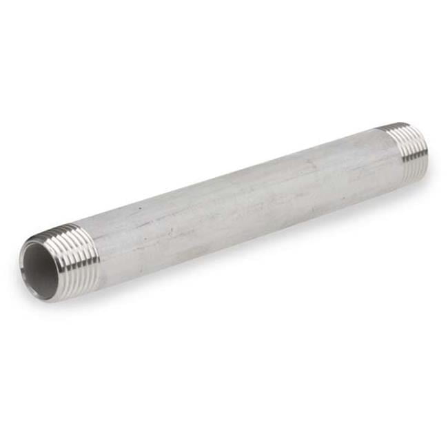 Smith-Cooper 1/8 in. MPT Stainless Steel 1-1/2 in. L Nipple