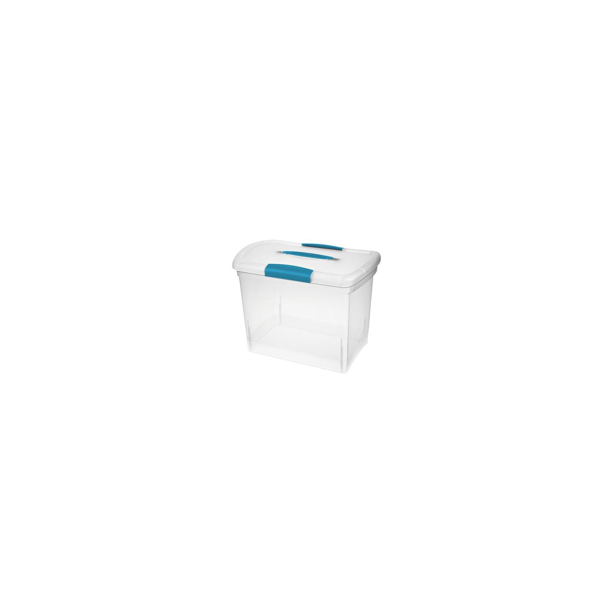 Sterilite Nesting ShowOffs 2.7 cu ft Clear Storage Box 11.5 in. H X 9.75 in. W X 15.25 in. D Stackab