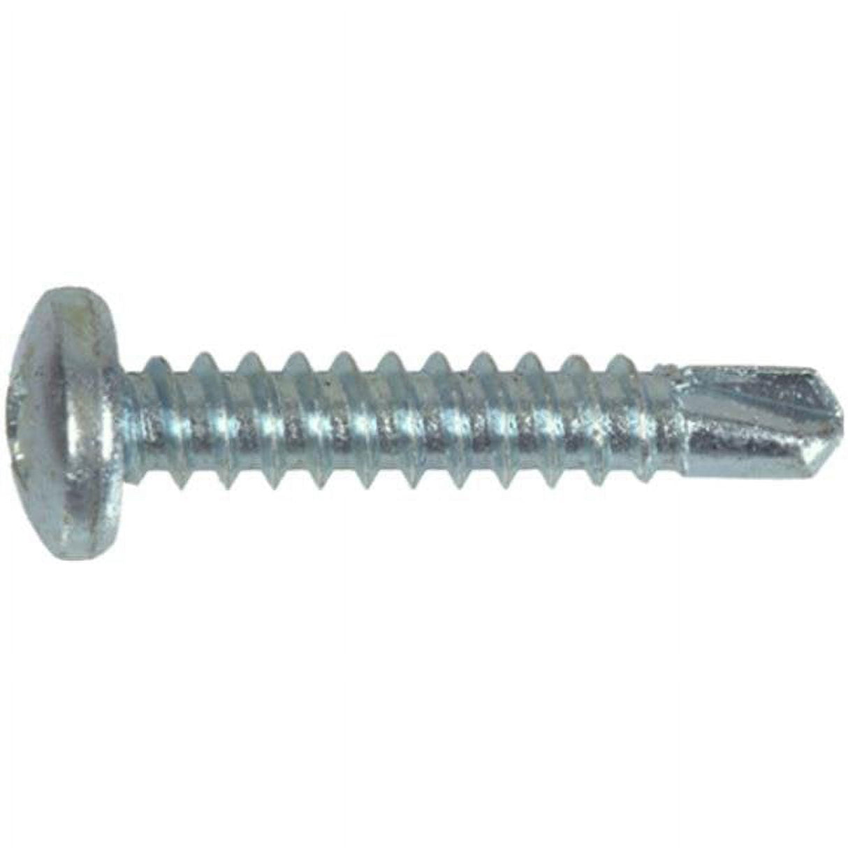 Hillman No. 8-18 X 1-1/2 in. L Phillips Pan Head Self- Drilling Screws 100 pk