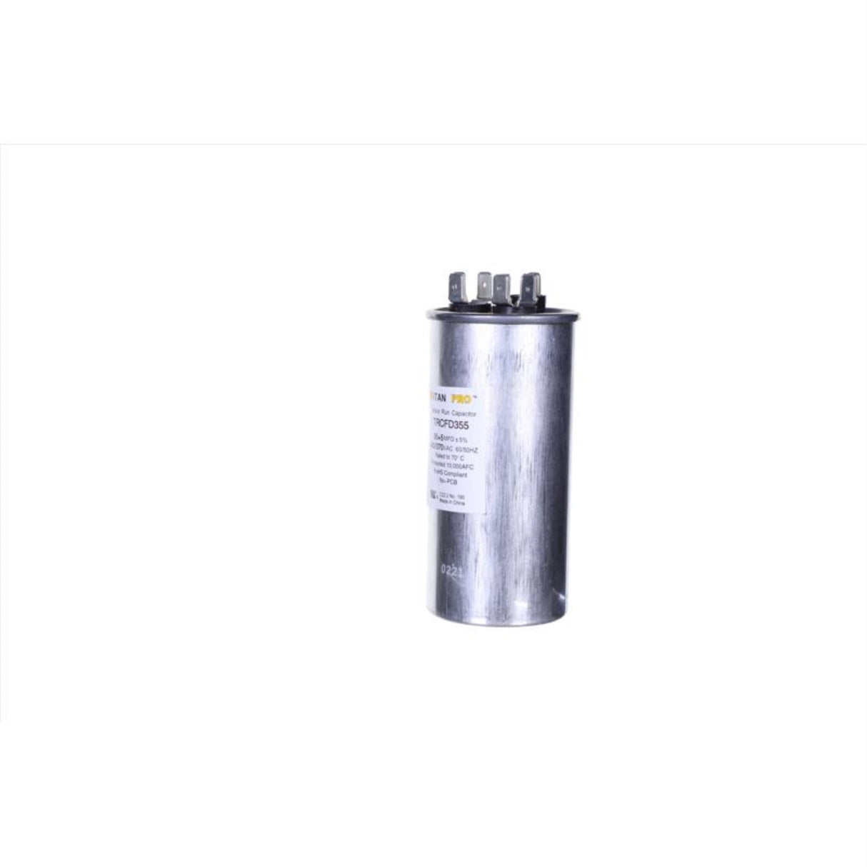 Titan Pro 35+5 MFD 440 V Round Run Capacitor