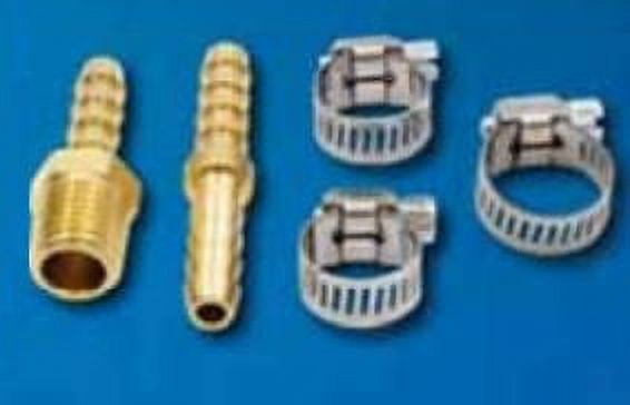 Tru-Flate Air Hose Repair Kit For Male Hose Fitting 1/4 in. 5 pc