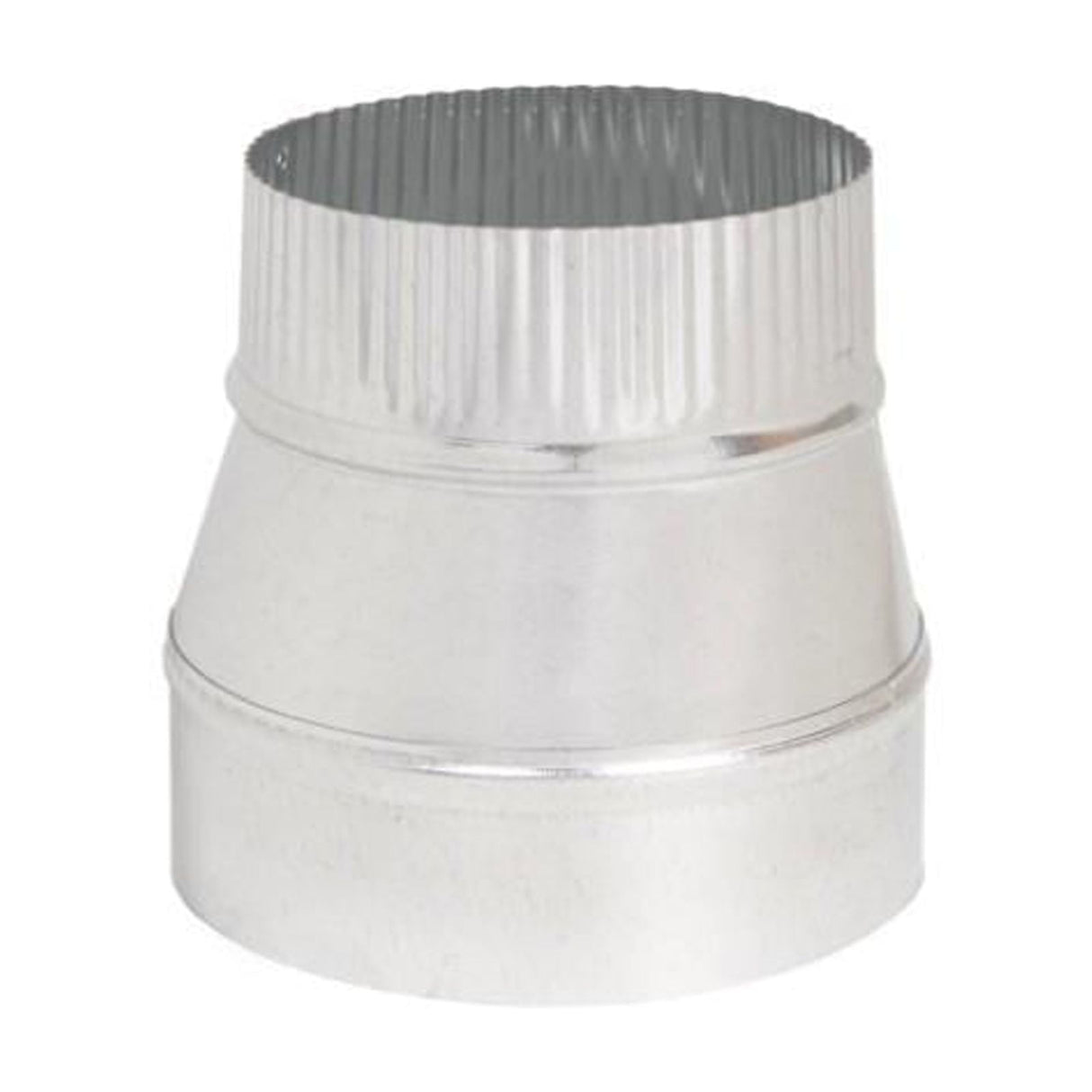 Imperial 6 in. D X 4 in. D Galvanized Steel Furnace Pipe Reducer