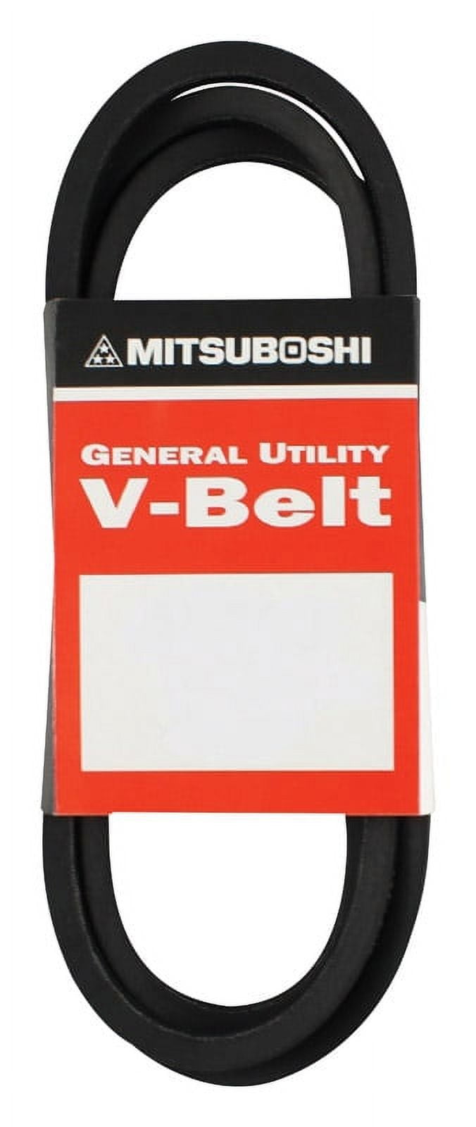 Mitsuboshi FHP 4L650 Standard General Utility V-Belt 0.5 in. W X 65 in. L For Fractional Horsepower
