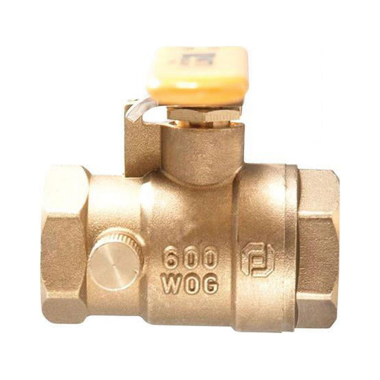Watts 1/2 in. Brass Sweat Ball Valve with Drain Full Port