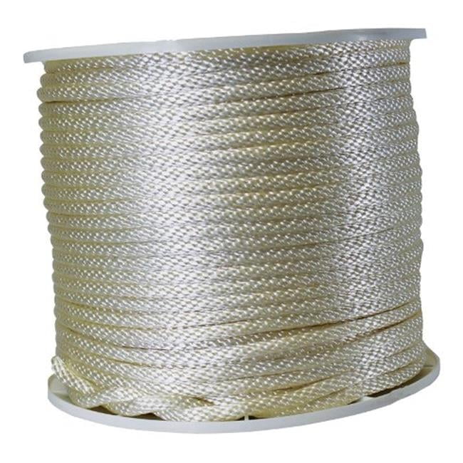 Koch 3/8 in. D X 500 ft. L White Solid Braided Nylon Rope