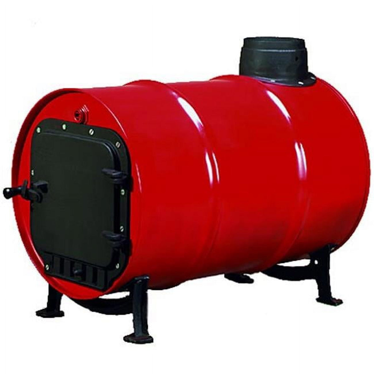 US Stove Iron Elegant Barrel Stove Kit
