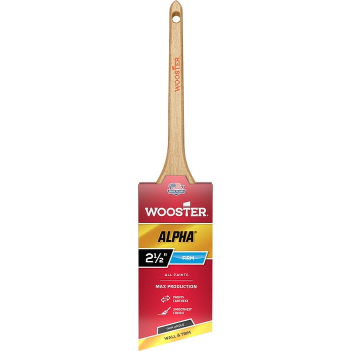 Wooster Alpha 2-1/2 in. Thin Angle Paint Brush