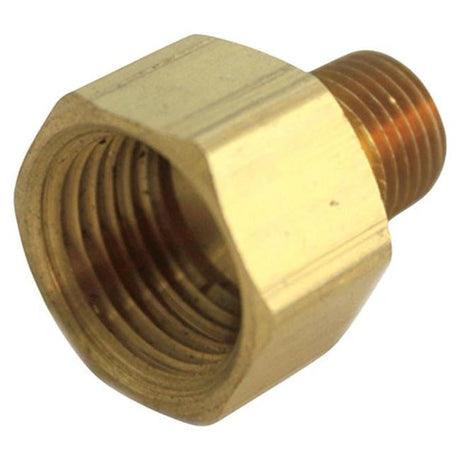 1/2 in. FPT X 1/4 in. D MPT Brass Reducing Coupling