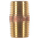 1/2 in. MPT X 1/2 in. D MPT Red Brass Nipple 1-1/2 in. L