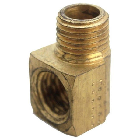 1/4 in. FPT X 1/4 in. D MPT Brass 90 Degree Street Elbow
