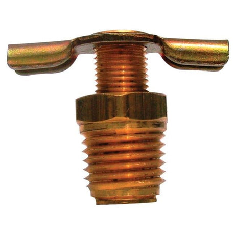 1/8 in. Brass Needle Drain Cock