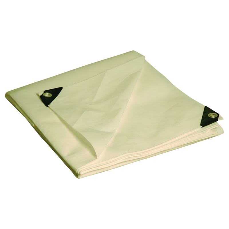 Foremost Dry Top 10 ft. W X 12 ft. L Heavy Duty Polyethylene Tarp White